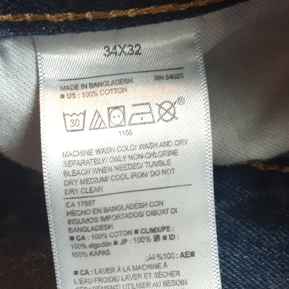 Old navy mens "loose fit" Jeans size 34x32 - Picture 7 of 7